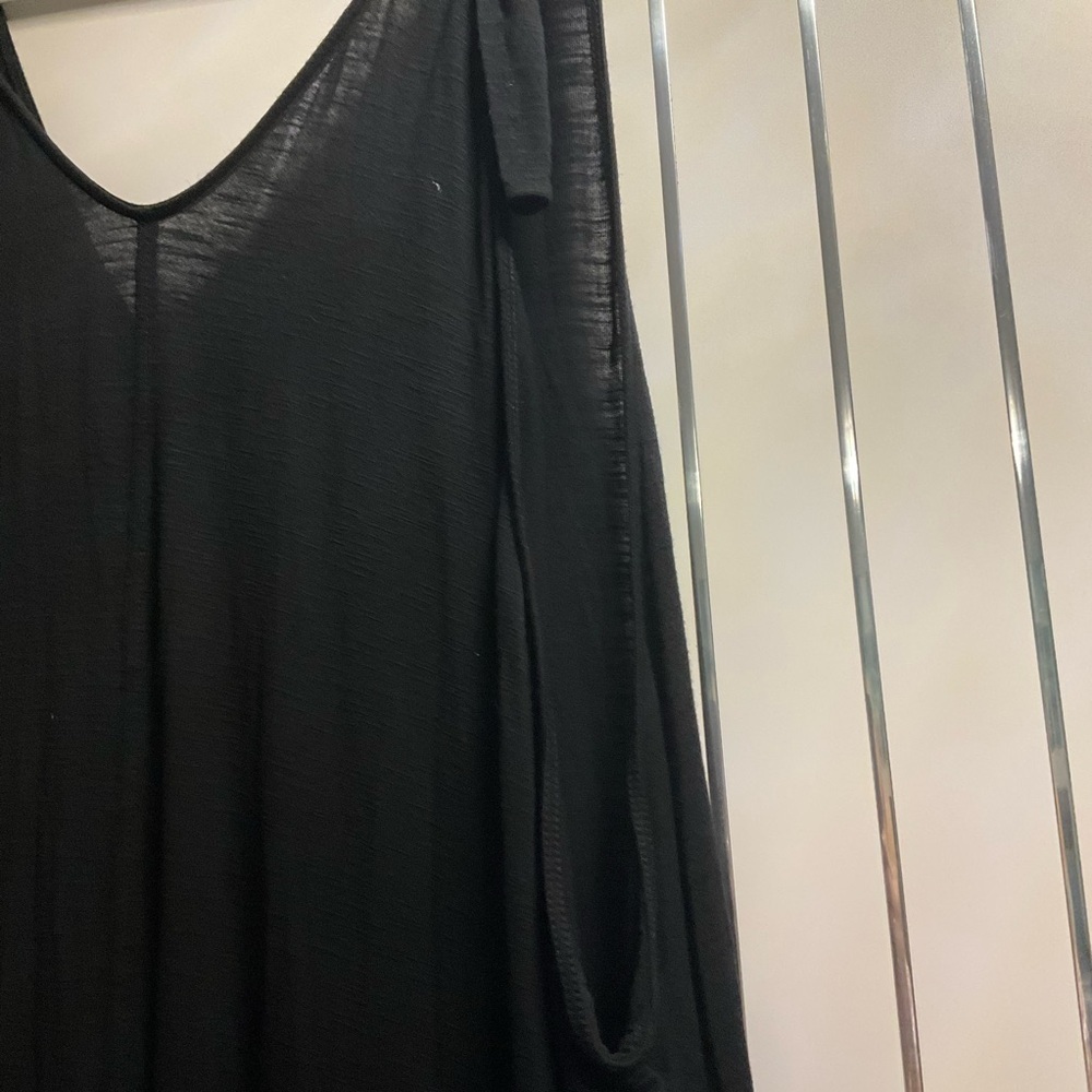 Black Jersey Romper 2X - Picture 4 of 4